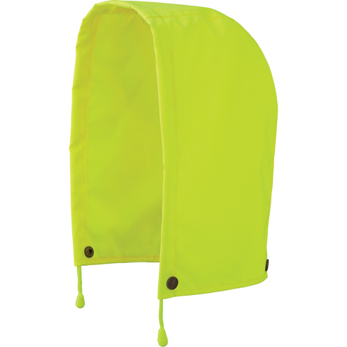 5401H Capuchon pour manteau de s&eacute;curit&eacute; imperm&eacute;able haute visibilit&eacute; ind&eacute;chirable en 300D trilob&eacute;, Jaune lime haute visibilit&eacute;, Polyester Haskins Industrial Inc.