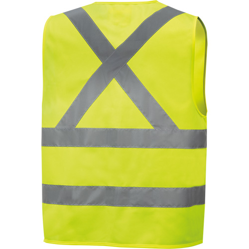 6886 High-Visibility Tricot Safety Vest, High Visibility Lime-Yellow, Small, Polyester Haskins Industrial Inc.