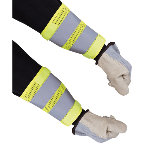 164A High-Visibility Yellow 8" Traffic Cuffs Haskins Industrial Inc.