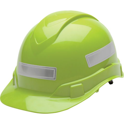 Autocollants r&eacute;fl&eacute;chissants pour casques de s&eacute;curit&eacute; Haskins Industrial Inc.
