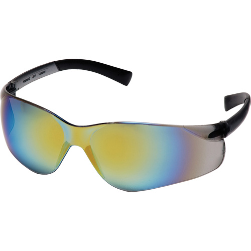 Lunettes de s&eacute;curit&eacute; Ztek, Lentille Miroir/Or, ANSI Z87+/R&eacute;pond ou surpasse la norme CSA Z94.3 Haskins Industrial Inc.