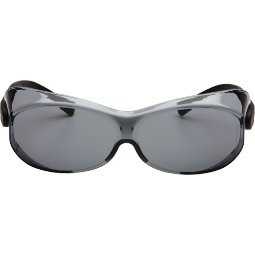 Lunettes de s&eacute;curit&eacute; TG OTS, Lentille Gris, Anti-&eacute;gratignures, ANSI Z87+/R&eacute;pond ou surpasse la norme CSA Z94.3 Haskins Industrial Inc.