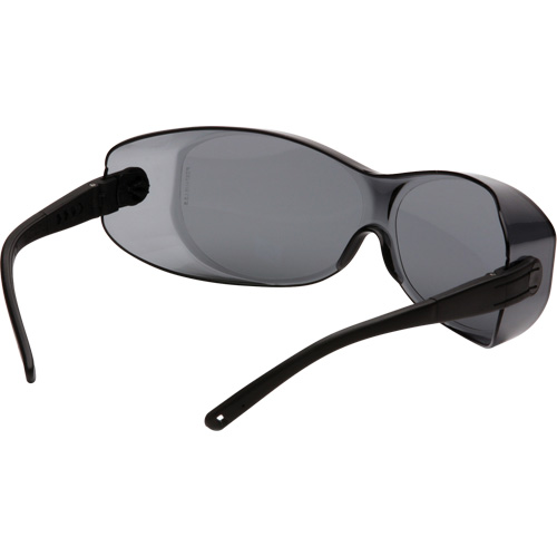 Lunettes de s&eacute;curit&eacute; TG OTS, Lentille Gris, Anti-&eacute;gratignures, ANSI Z87+/R&eacute;pond ou surpasse la norme CSA Z94.3 Haskins Industrial Inc.