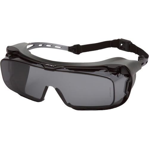 Lunettes de s&eacute;curit&eacute; Cappture, Lentille Gris, Antibu&eacute;e, ANSI Z87+/R&eacute;pond ou surpasse la norme CSA Z94.3 Haskins Industrial Inc.