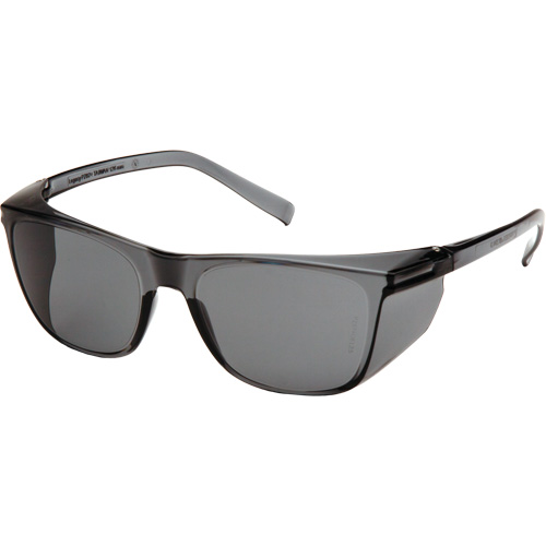 Lunettes de s&eacute;curit&eacute; Legacy, Lentille Gris, ANSI Z87+/R&eacute;pond ou surpasse la norme CSA Z94.3 Haskins Industrial Inc.
