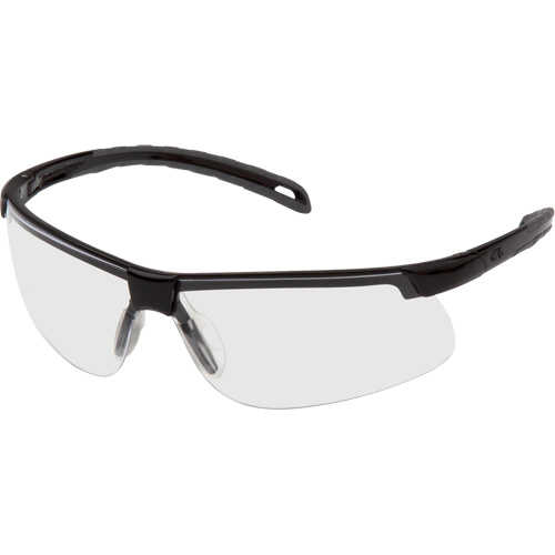 Lunettes de s&eacute;curit&eacute; Ever-Lite, Lentille Transparent, Antibu&eacute;e, ANSI Z87+/R&eacute;pond ou surpasse la norme CSA Z94.3 Haskins Industrial Inc.
