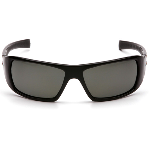 Lunettes de s&eacute;curit&eacute; &agrave; monture compl&egrave;te Goliath, Lentille Gris, Polaris&eacute;, ANSI Z87+/R&eacute;pond ou surpasse la norme CSA Z94.3 Haskins Industrial Inc.