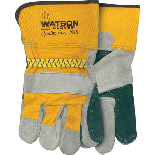 Gants d'ajusteur Mad Dog, Taille unique, Paume en Cuir de vache refendu Haskins Industrial Inc.
