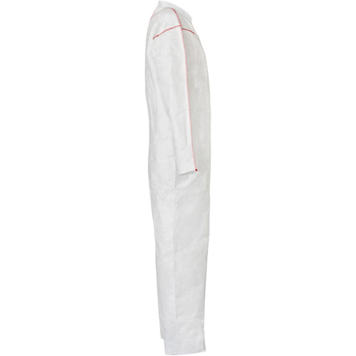 Combinaisons SFR avec col, Moyen, Blanc, Tyvek 400 Haskins Industrial Inc.