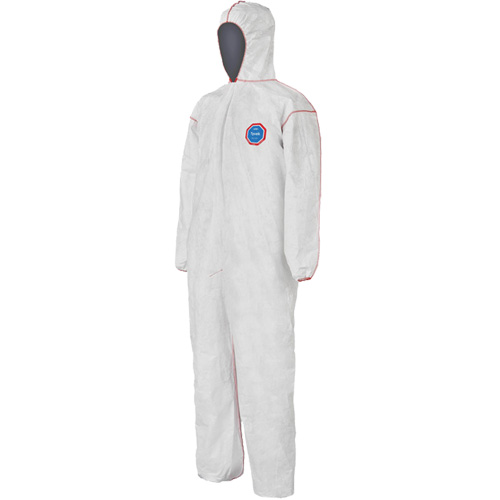 Combinaisons SFR avec cagoule, Moyen, Blanc, Tyvek 400 Haskins Industrial Inc.