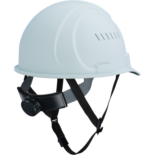 Casque North &agrave; bordure courte, R&eacute;pond aux normes CSA type 1, Suspension Rochet, Ventil&eacute; Haskins Industrial Inc.