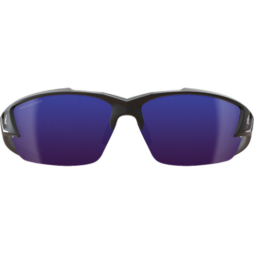 Khor G2 Safety Glasses, Blue Mirror Lens, Anti-Scratch/Polarized, ANSI Z87+/MCEPS GL-PD 10-12/Meets/Exceeds CSA Z94.3 Haskins Industrial Inc.