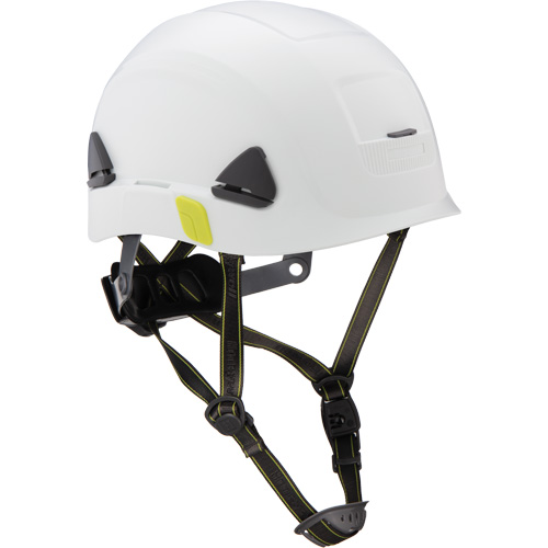 Fibre Metal Climbing Style Safety Helmet, Meets CSA Type 2, Ratchet Suspension, Non-Vented Haskins Industrial Inc.