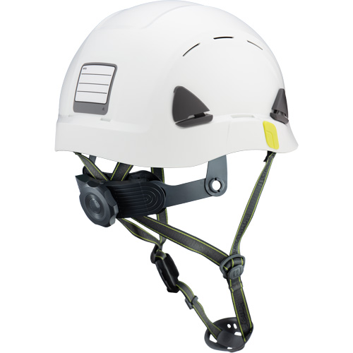 Fibre Metal Climbing Style Safety Helmet, Meets CSA Type 2, Ratchet Suspension, Vented Haskins Industrial Inc.
