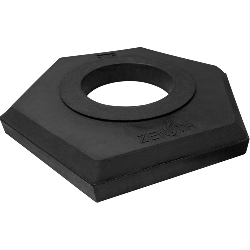 Rubber Channelizer Base, 15 lbs. Haskins Industrial Inc.