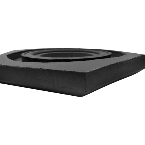 Rubber Channelizer Base, 15 lbs. Haskins Industrial Inc.