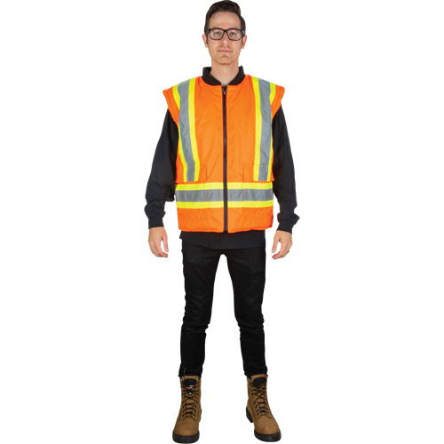 Waterproof 7-in-1 Winter Parka, High Visibility Orange, Medium Haskins Industrial Inc.