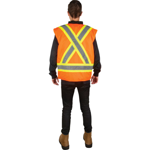 Waterproof 7-in-1 Winter Parka, High Visibility Orange, Medium Haskins Industrial Inc.