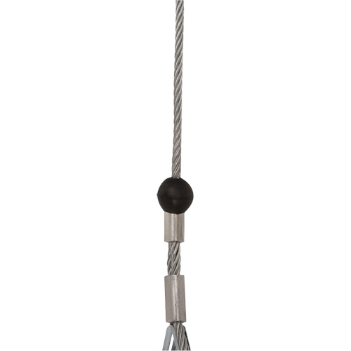 SRL-73302-40LE Self-Retracting Lifeline, 40', Galvanized Steel, Swivel Haskins Industrial Inc.