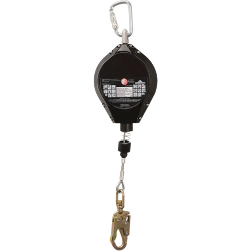 SRL-73302-40LE Self-Retracting Lifeline, 40', Galvanized Steel, Swivel Haskins Industrial Inc.