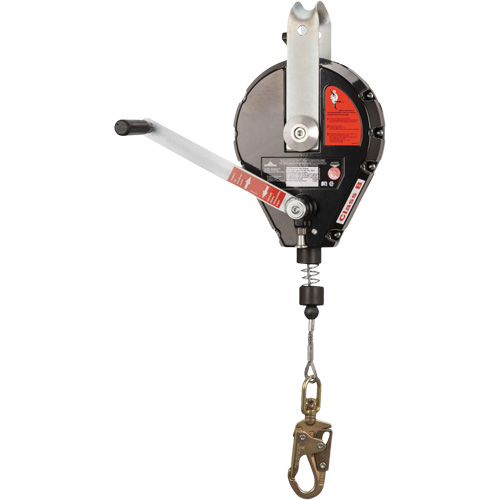 SRL-73303-60 Cable Self-Retracting Lifeline with Recovery, 60', Galvanized Steel, Swivel Haskins Industrial Inc.