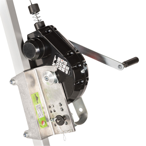 SRL-73303-60 Cable Self-Retracting Lifeline with Recovery, 60', Galvanized Steel, Swivel Haskins Industrial Inc.