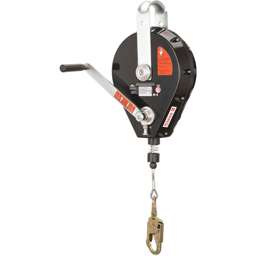 SRL-73303-96 Cable Self-Retracting Lifeline with Recovery, 96', Galvanized Steel, Swivel Haskins Industrial Inc.
