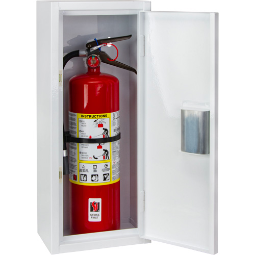 Indoor Fire Extinguisher Cabinet, 10" W x 24" H x 7" D Haskins Industrial Inc.