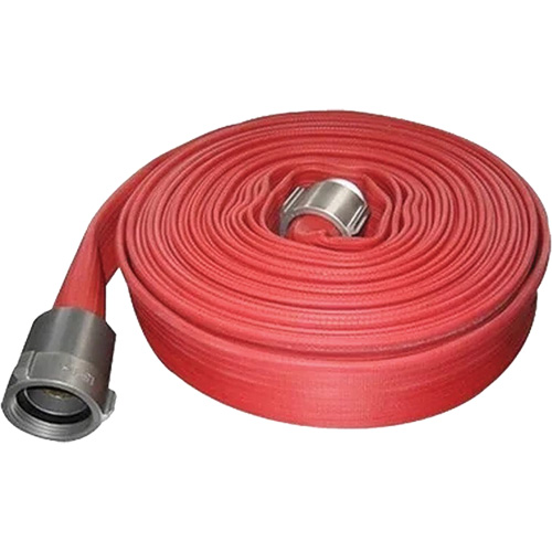 Nitrile Rubber Fire Hose, 15' L, 2-1/2" Dia., 200 Haskins Industrial Inc.