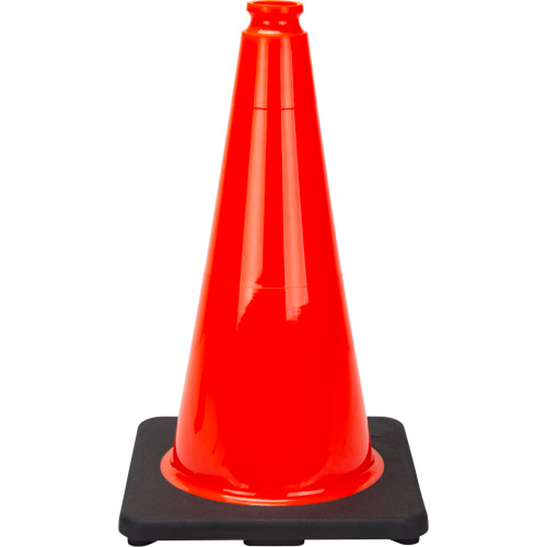 Premium Traffic Cone, 18", Orange Haskins Industrial Inc.