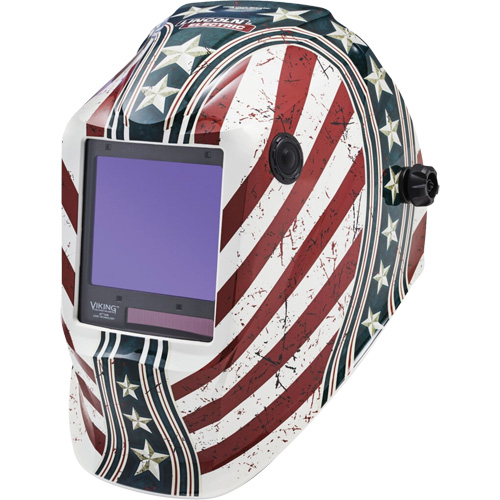 VIKING 3350 Daredevil Welding Helmet, 3.74" L x 3.34" W View Area, 5 - 13 Shade Range Haskins Industrial Inc.