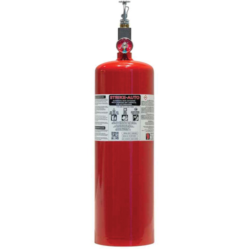 Automatic Heat Actuated Multi-Purpose Fire Extinguisher with Vertical Mount, ABC, 37.8 L Capacity Haskins Industrial Inc.