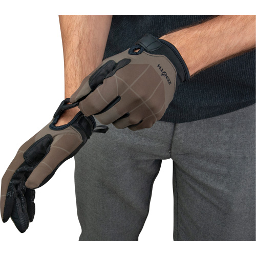 Gants utilitaires flexibles, Paume Synth&eacute;tique, Taille T-Grand Haskins Industrial Inc.
