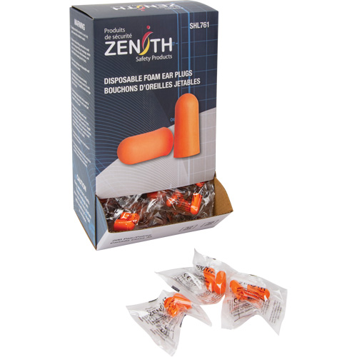 Foam Earplugs, Pair - Polybag Haskins Industrial Inc.