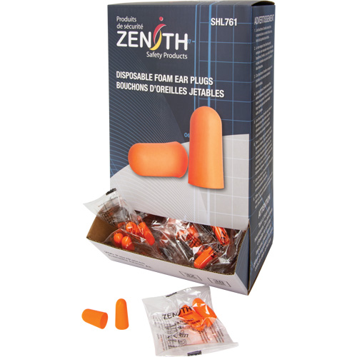 Foam Earplugs, Pair - Polybag Haskins Industrial Inc.
