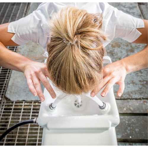 Eye/Face Wash, Wall-Mount Installation, Plastic Bowl Haskins Industrial Inc.