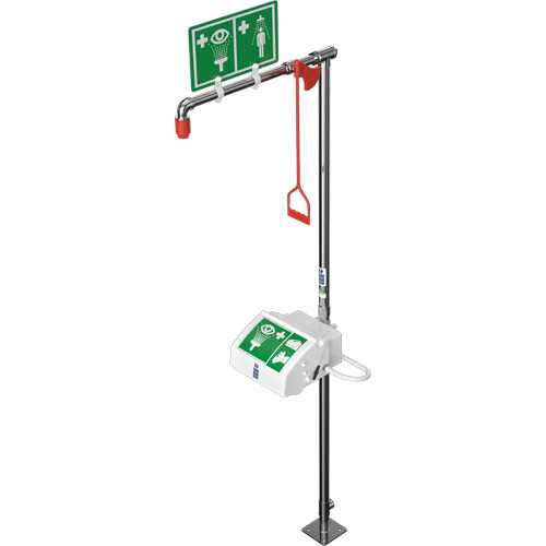 Combination Shower with Closed ABS Bowl & Botton Inlet, Pedestal Haskins Industrial Inc.