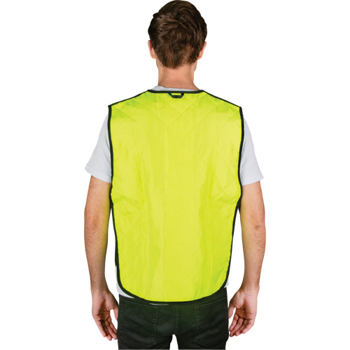 Evaporative Cooling Vest, Medium, High Visibility Lime-Yellow Haskins Industrial Inc.