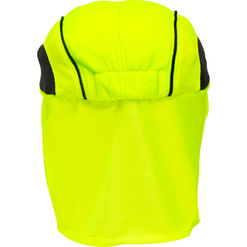 Cooling Hat with Neck Shade, Hi-Vis Lime Haskins Industrial Inc.