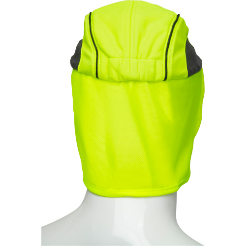 Cooling Hat with Neck Shade, Hi-Vis Lime Haskins Industrial Inc.