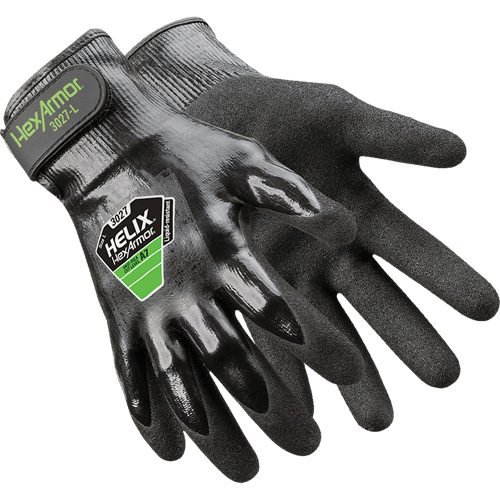 Helix&reg; 3027 Gloves, Size 6/X-Small, 21 Gauge, Nitrile Coated, HPPE Shell, ASTM ANSI Level A7 Haskins Industrial Inc.