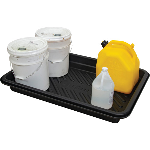 Spill Tray, 24" L x 36" W x 4.5" H, 18 US gal. Spill Capacity Haskins Industrial Inc.