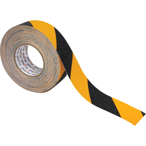 Anti-Skid Tape, 2" x 60', Black & Yellow Haskins Industrial Inc.