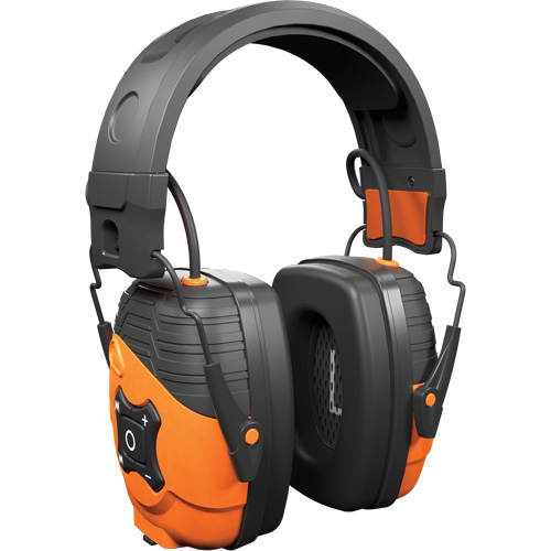 Safety Orange Link 2.0 Bluetooth Earmuffs, Headband Style, 25 dB Haskins Industrial Inc.