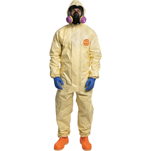 Tychem&reg; 6000 SFR Coverall, Size Small, Khaki Haskins Industrial Inc.