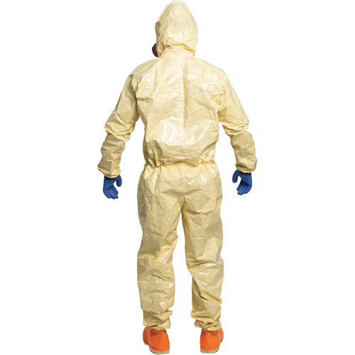 Tychem&reg; 6000 SFR Coverall, Size Small, Khaki Haskins Industrial Inc.