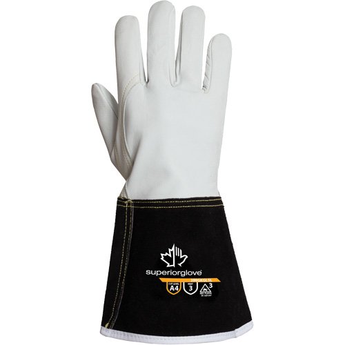Endura&reg; 399GKGL5 Welding Gloves, Grain Goatskin, Size X-Small Haskins Industrial Inc.