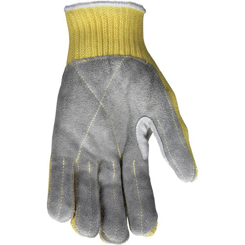 CutPro&reg; Cut Resistant Work Gloves with Split Leather Palm, Size Small, 7 Gauge, Kevlar&reg; Shell, ASTM ANSI Level A3 Haskins Industrial Inc.
