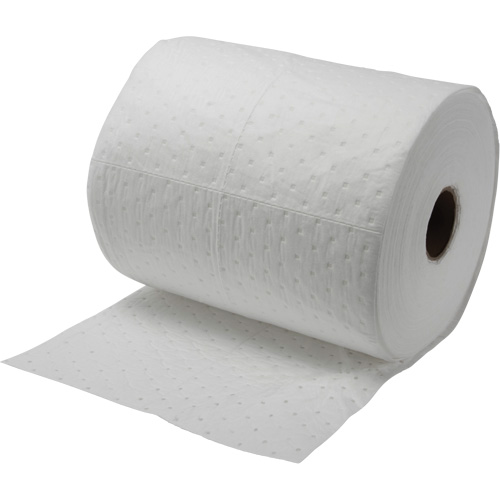 Bonded Sorbent Rolls, Mediumweight, 150' L x 15" W, 10 gal. Absorbancy Haskins Industrial Inc.