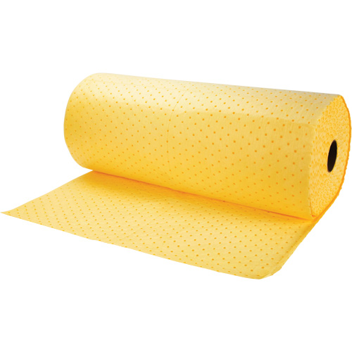 Bonded Sorbent Rolls, Heavyweight, 150' L x 30" W, 20 gal. Absorbancy Haskins Industrial Inc.